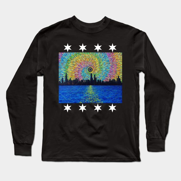 Land of the Black Sun Long Sleeve T-Shirt by lampkin